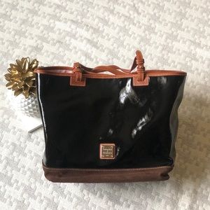 [Dooney & Burke] black purse.